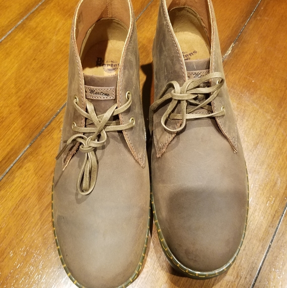 Dr. Martens Other - DOC MARTENS brown leather boots size 11